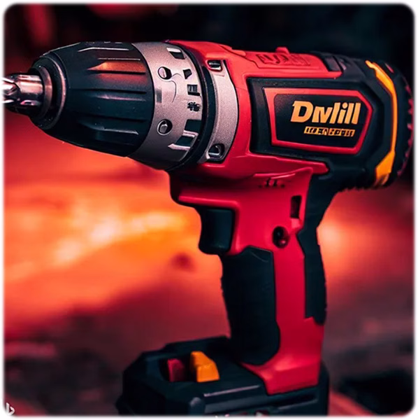 بازسازی پیچگوشتی شارژی دیوالت با زرنگ قرمز محصولات میلواکی با هوش مصنوعی