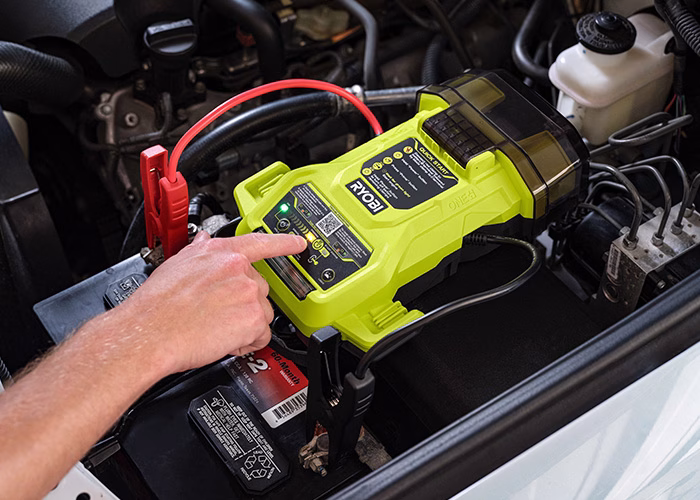 معرفی جامپ استارتر 18 ولتی Ryobi با خروجی 1600 آمپری