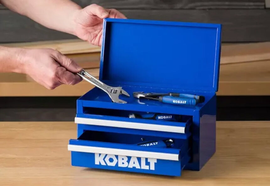 رنگ سفید و صورتی جعبه ابزار mini Kobalt 2 عرضه شد