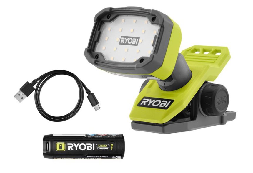 رونمایی از 3 ابزار جدید USB Lithium ریوبی از جمله یک چراغ LED مغناطیسی گیرهای