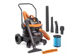 قدرتمندترین جاروبرقی صنعتی ریجید رونمایی شد، جاروبرقی کارگاهی مدل Ridgid HD1900